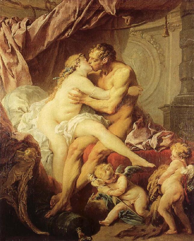 Francois Boucher Hercules and Omphale